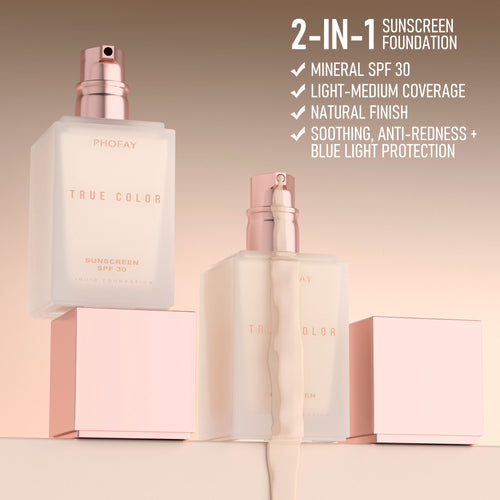 sunscreen  Foundation 2in1_Matte Liquid SPF30