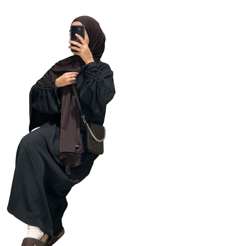 2024 Saudi Arabia Muslim Women Modest Dress Eid Dubai Plain Abaya Islamic Holiday Party Solid Turkey Lace-up Cuffs Long Clothes